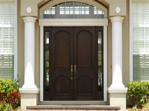 Floating panel allows door to adjust to outside weather extremes. dark wood beautiful front door. This is a little too dark ...