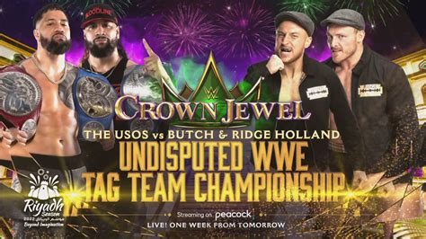 Huge Championship Match Made Official For The Wwe S Crown Jewel Event Wwe