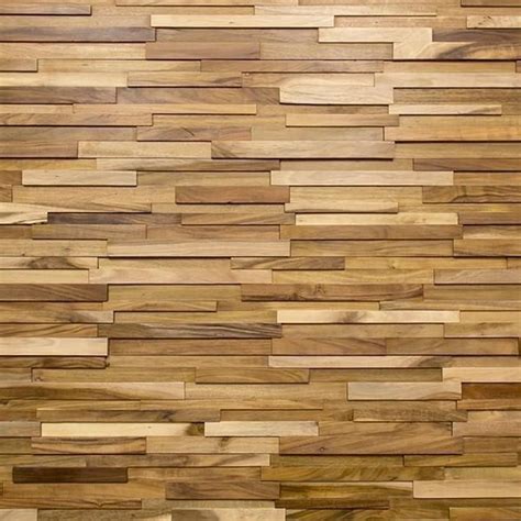 3d Natural Acacia Peel And Stick Wood Walling Wood Panel Walls