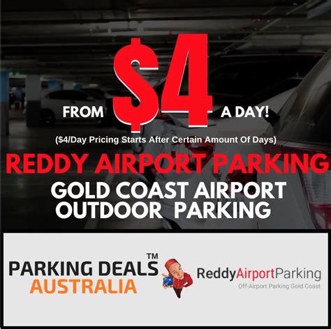 reddy parking outdoor gold coast airport parking parking deals australia