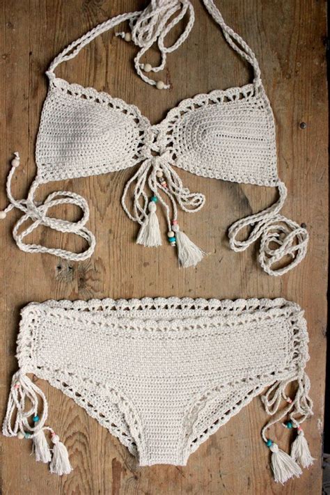 Pdf Crochet Patterns Capheira Bikini Pattern With Charts Etsy