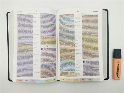 20 lecturas para medir velocidad de lectura. BIBLIA DE ESTUDIO ARCO IRIS (RVR 1960) Negro, piel ...