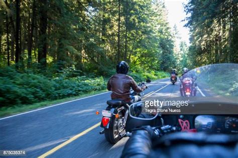 Biker Gang Man Stock Fotos Und Bilder Getty Images