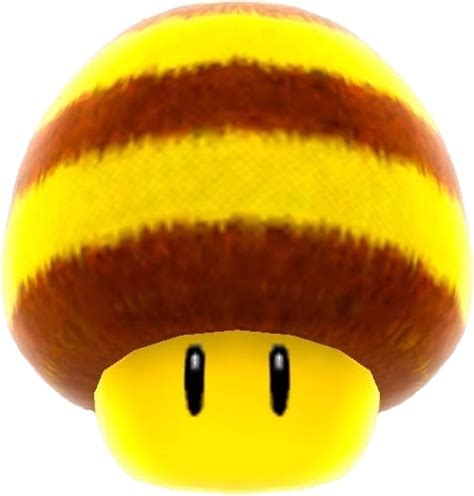 Bee Mushroom Super Mario Wiki The Mario Encyclopedia
