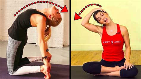 Get Rid Of Neck Stiffness And Pain With These Easy Yoga Flows Youtube