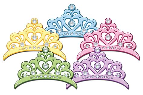 Princess Crown Set Instant Download Etsy