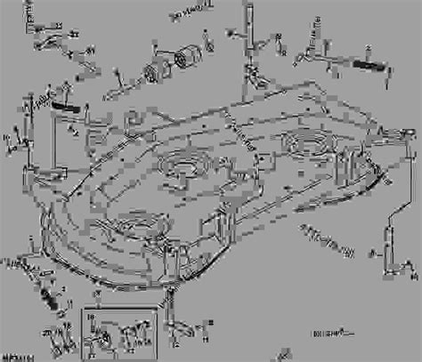 Tech Aid John Deere La125 Mower Deck Parts Diagram