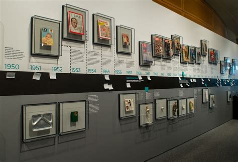 The Boomer List On Behance Museum Displays Timeline Design Exhibition