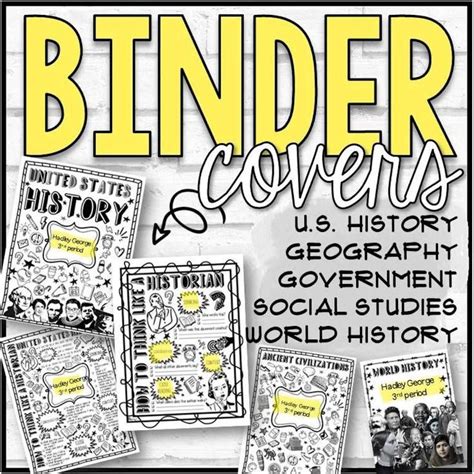 Social Studies Binder Covers Coloring Pages Early Finisher Video