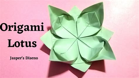 New Origami Lotus Flower Origami Lotus Easy To Make Diy Craft