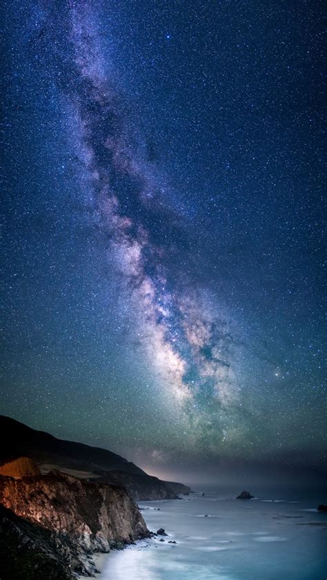 🔥 Free Download Milky Way Over Sea Shore Iphone Wallpaper Ipod