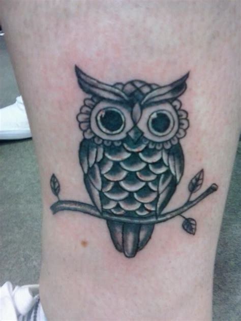 Black and grey owl tattoo on finger. 71 Best Owl Tattoos That You Will Fall In Love With - Mens ...