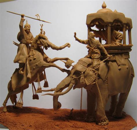Rana pratap was mewar's greatest hero. H A R T: Maharana Pratap Singh. diorama 54mm.