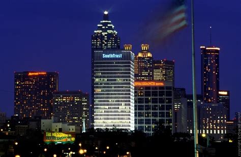 Atlanta Skyline Wallpaper Wallpapersafari