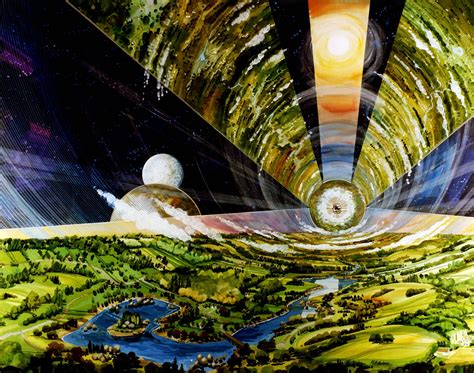 В недалёком будущем сша захвачены и оккупированы пришельцами. Appendage: NASA - 1970s Space Colony Art