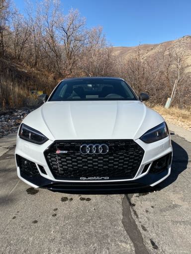 For Sale 2018 Audi Rs5 Glacier White 846k Msrp 8300 Miles