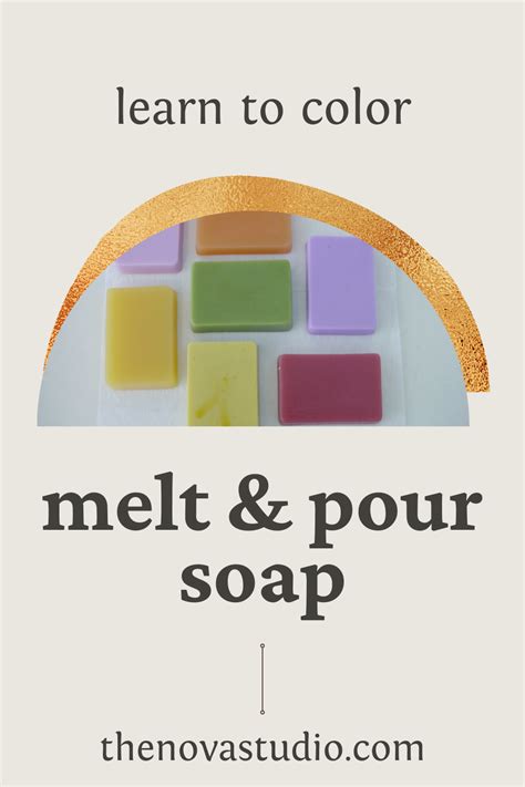 There Are Many Types Of Colorants You Can Use To Color Melt And Pour Soap