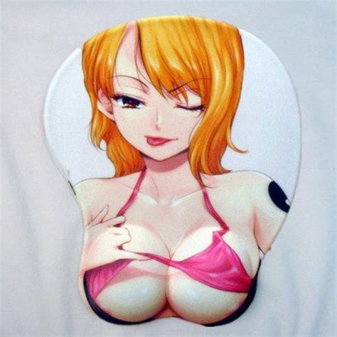 Anime Girls Gel Mouse Pad Nami One Piece