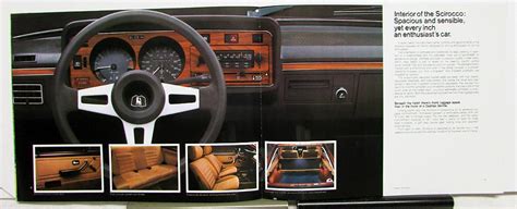 1979 Volkswagen Scirocco Sales Brochure