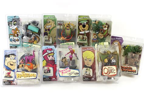 Lot Detail 2006 Hanna Barbera Mcfarlane Figurines Lot Of 9