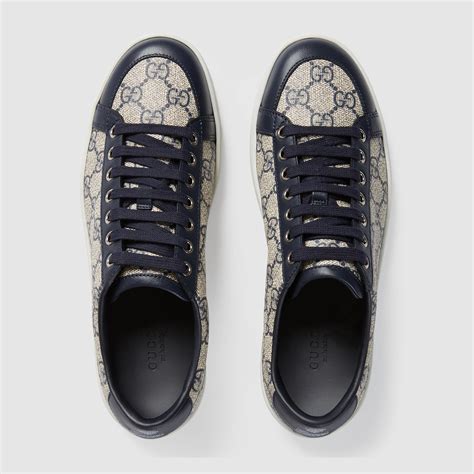 Lyst Gucci Brooklyn Gg Supreme Sneaker In Blue
