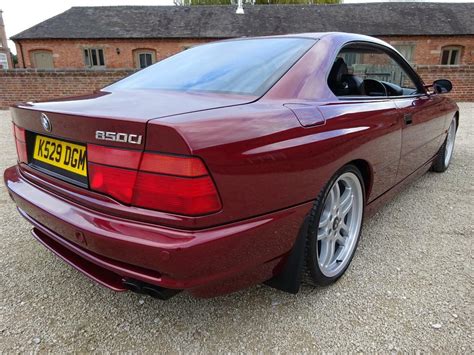Single center pipe to merge pulses from both cylinder banks. Rare RHD BMW 850Ci V12 Is One of the Few Still Alive ...
