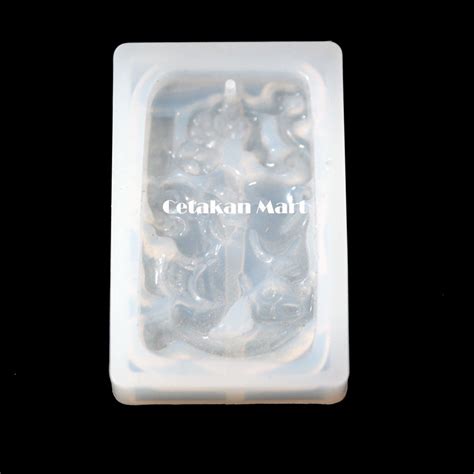 Jual Cm Cetakan Handmade Diy Resin Epoxy Craft Buddhism Pendant Silikon