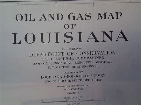 Oil And Gas Map Of Louisiana Flickr Photo Sharing