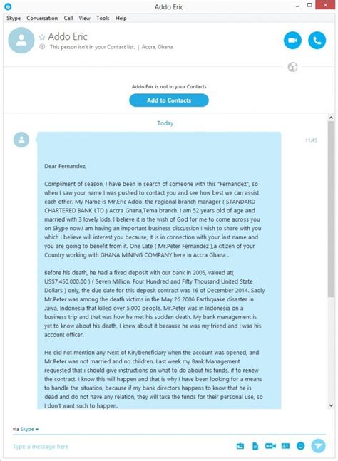 Skype Scammers Telegraph