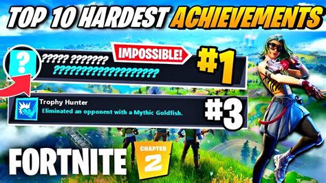 Top 10 Hardest Achievements In Fortnite Chapter 2 Season 2 And How To