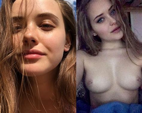 Katherine Langford Nude Topless Selfie