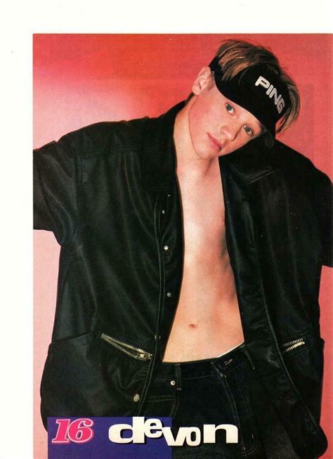 Devon Sawa Teen Magazine Pinup Clippings Now And Then Casper 90 S Shirtless Rare Clippings