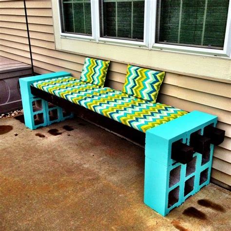 Test kits are cheap and available at. DIY cinder block bench in the garden - creative ideas for ...