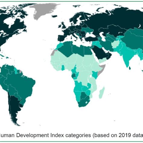 Geographical Distribution Of An Inequality Adjusted Human Development