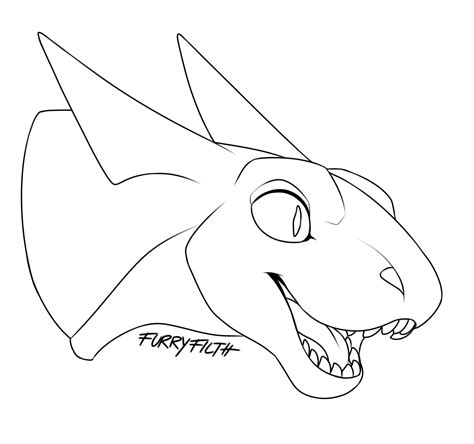 Free To Use Chaos Raptor Base by furryfilth -- Fur Affinity [dot] net