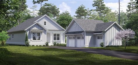 3d Exterior Cottage Renderings With Garage Artistic Visions