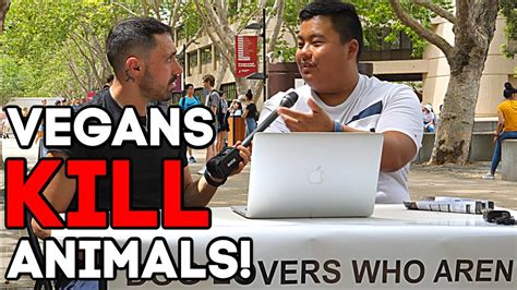 "DO YOU KNOW HOW MANY ANIMALS VEGANS KILL?" - YouTube