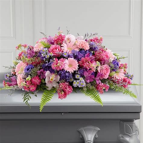 Check spelling or type a new query. Bright Pink Casket Spray | Flowers by Flourish