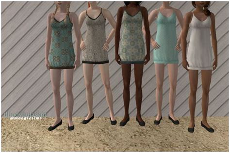 D F C Handm 1 Fashion Sims 2 Panel Dress