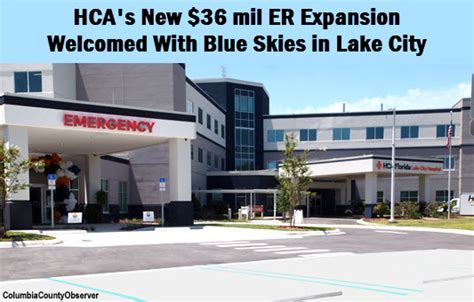 Hca Lake City Hospital Celebrates 36 Mil Expanded Emergency Room