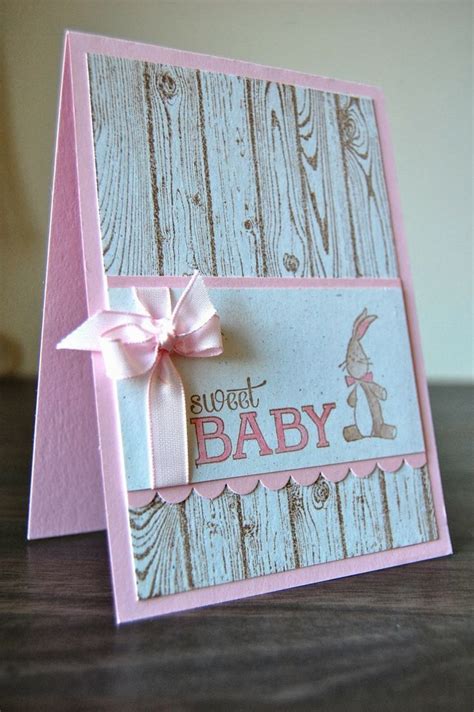 It could even match your baby shower invitations if the host lets you know where they found them. handmade baby cards ideas | Site with lots (I mean LOTS) of plans for build it yourself ~~ have ...