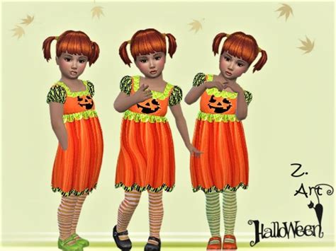 The Sims Resource Halloween Babez 01 Set By Zuckerschnute20 • Sims 4