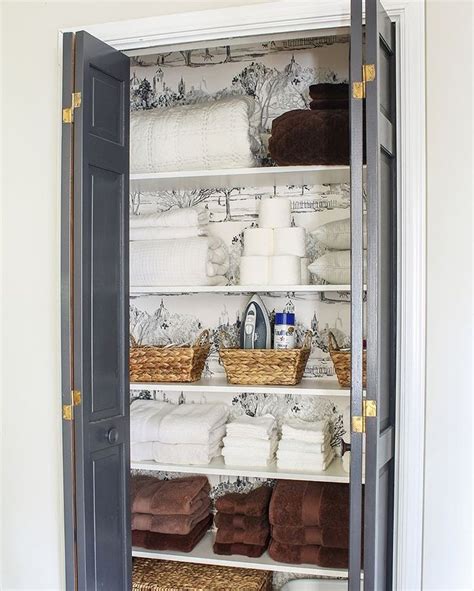 Our Guest Linen Closet Makeover Is In The Blog Today Its A Project