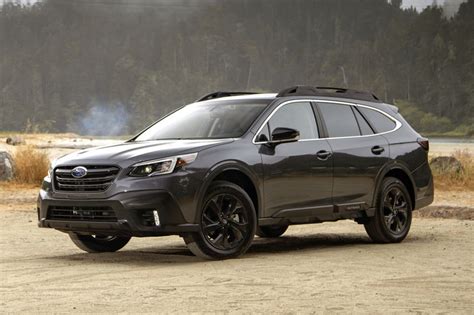 The outback's suspension smooths out rough pavement, although we noticed that it does tip forward. Subaru Outback US car sales figures