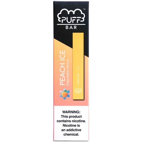 Puff bars come with a 280mah battery and that will deliver around 200 to 300 puffs before its internal juice well is depleted. Peach Ice - Puff Bar | Puff Bar
