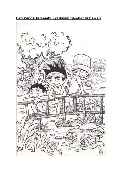 Permainan uji minda terbaru 2020! Cari Benda Tersembunyi Dalam Gambar Di Bawah