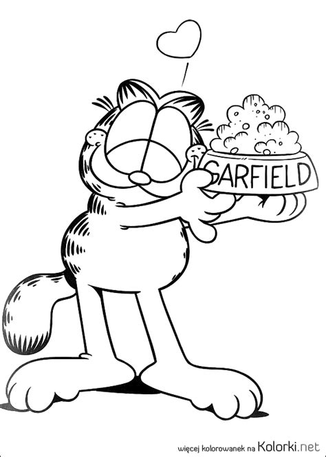 Compilation of all episodes of booba. Kolorowanka jedzenie kot Garfield serce