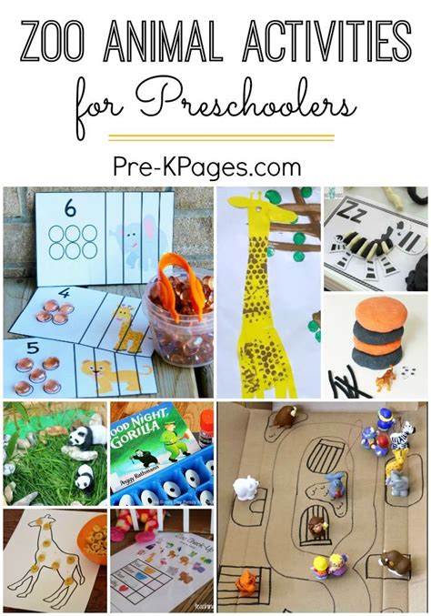 This jungle themed activity is great for beginner artists. Zoo Activities for Preschoolers - Pre-K Pages | Zoo ...