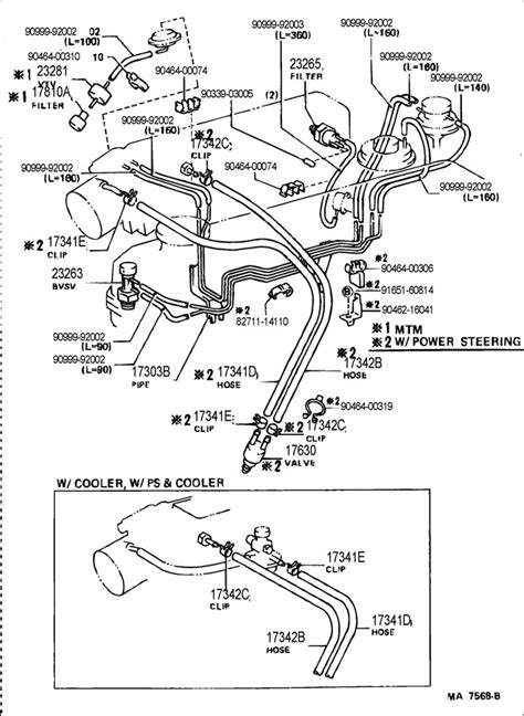 Toyota Corolla Vacuum Diagram