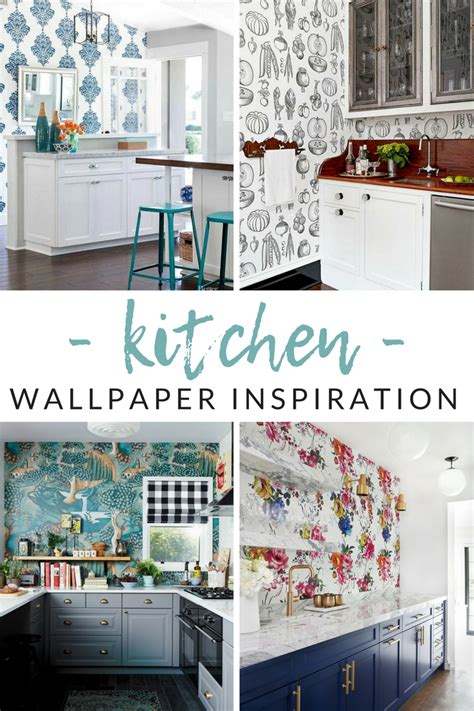 Unique Decor Ideas: Functional Kitchen Wallpaper Ideas ...